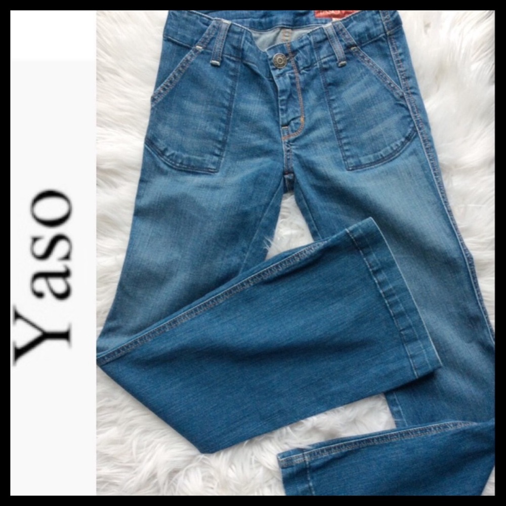 Yaso Boho Wide Leg Jeans